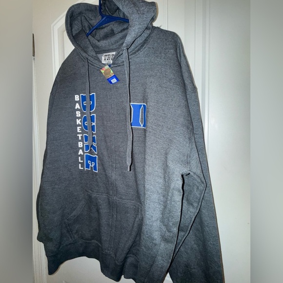 Duke Blue Devils Full Zip Jacket Basketball Black Size XL TRT Classics - Picture 7 of 9